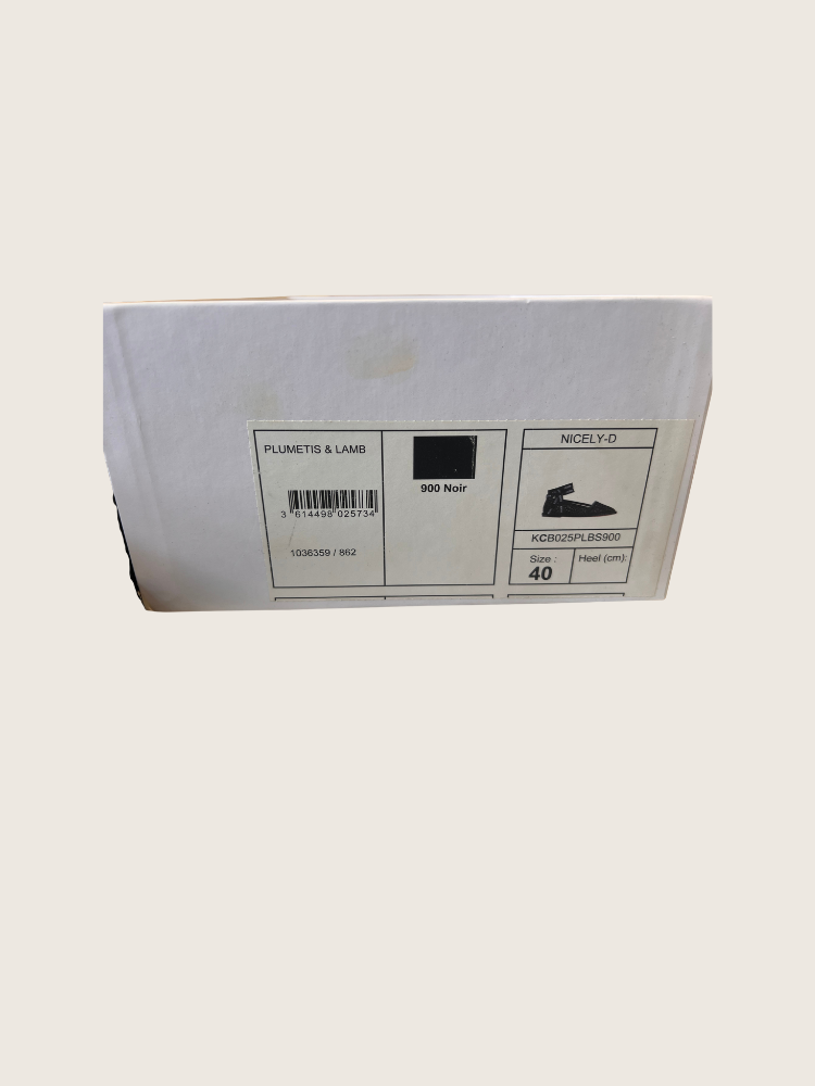 Christian Dior Fabric Ribbon Embroidered J'Adior Ballet Flats in black - Sz 40 - Good Condition