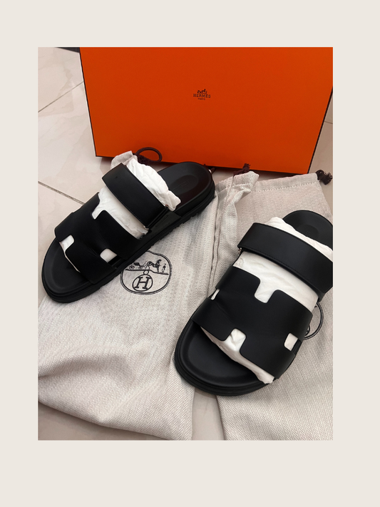 Hermes Chypre Men's Black - 42.5 - good condition