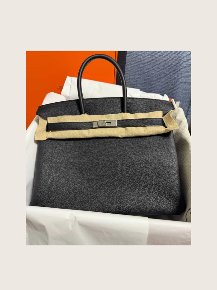 Hermes B35 Excellent Condition - Noir x PHW