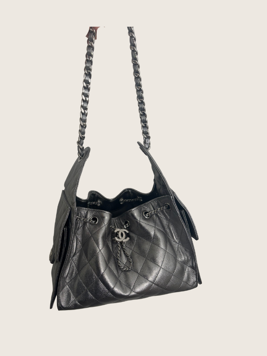 Chanel 25 Small Silver - Excellent Condition