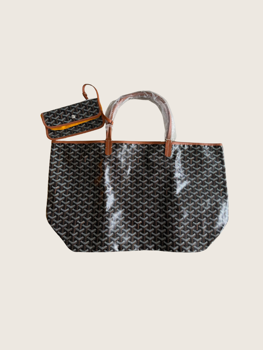 Goyard Saint Louis - GM Black & Tan - Excellent Condition