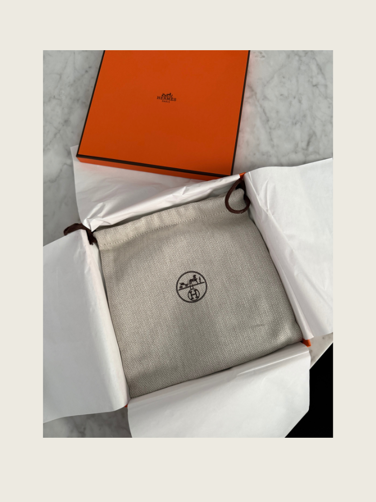 HERMES Kelly 18 Belt - Silver - Excellent Condition