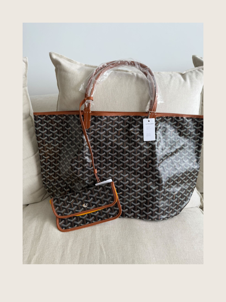 Goyard Saint Louis - GM Black & Tan - Excellent Condition
